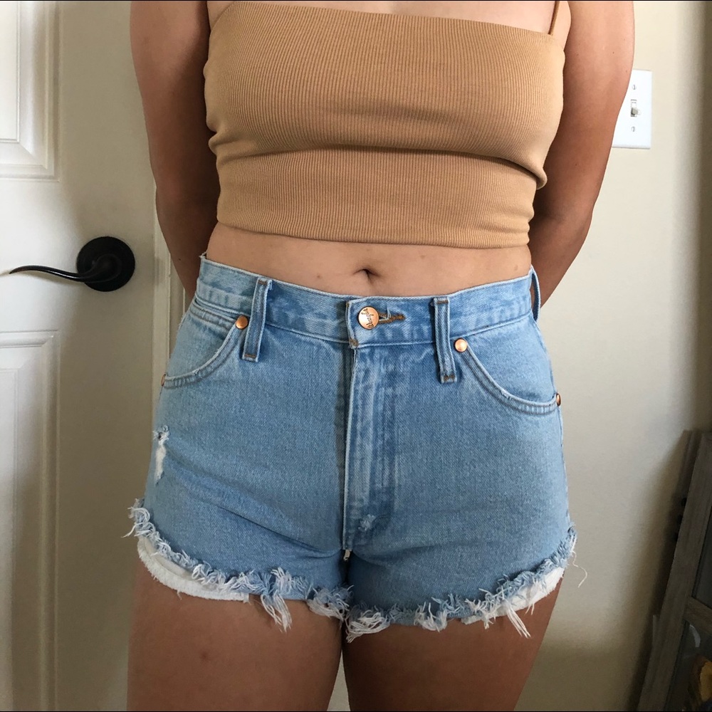 NWOT Wrangler Reworked Cut-Off Denim Shorts (only)